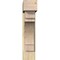 Ekena Millwork Merced Block Rough Sawn Bracket w/ Offset Brace, Douglas Fir, 8"W x 28"D x 36"H BKT0806X28X36MRC05RDF - alternate 2